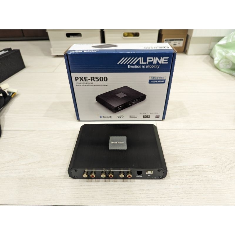 阿爾派 ALPINE R500 DSP 擴大機 9成5新 含RUX-C600控制器 | 蝦皮購物