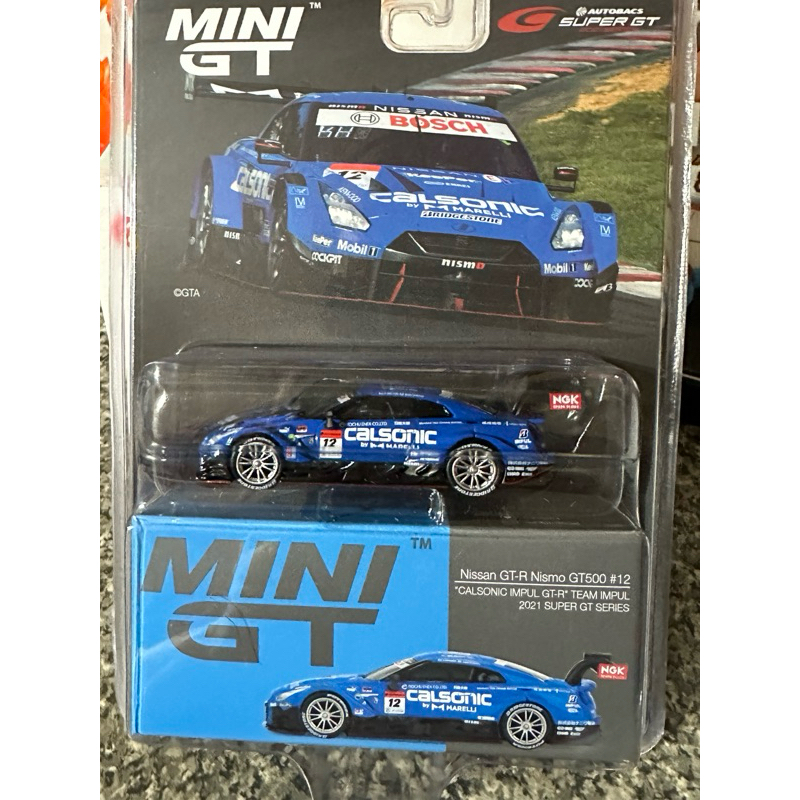 Mini GT1/64 Nissan GT-R nismo gt500 2021 super gt series | 蝦皮購物