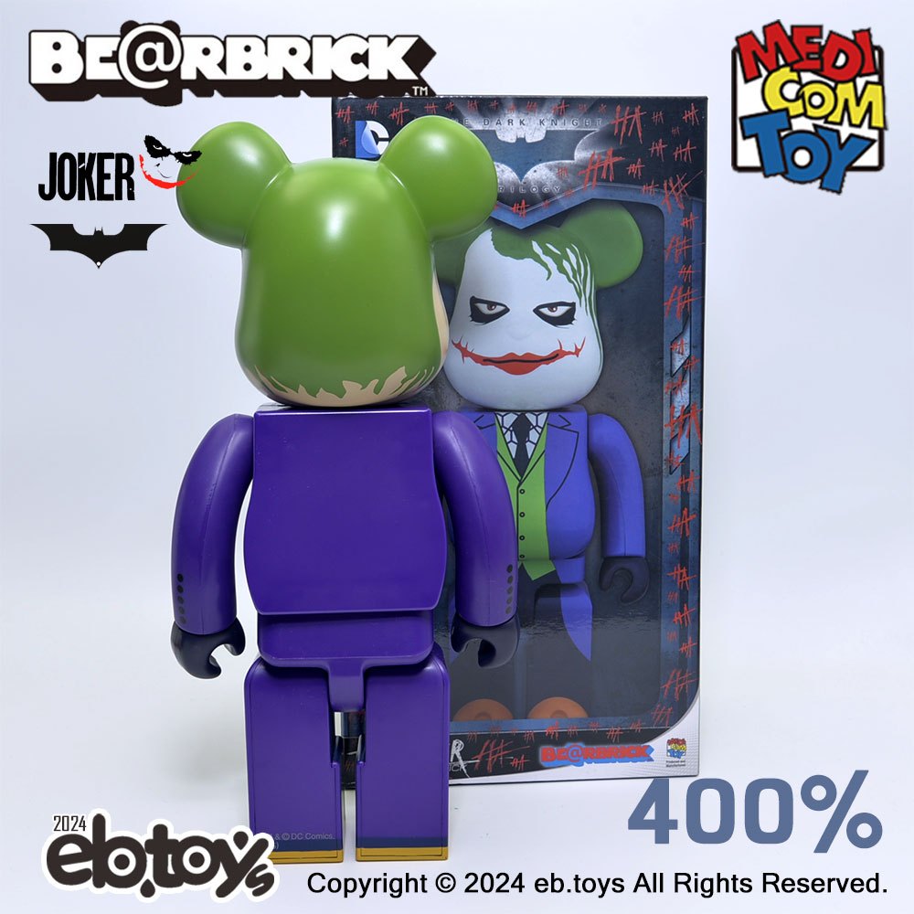 BE@RBRICK The Joker (Laughing Ver.) 100%: MEDICOM TOY