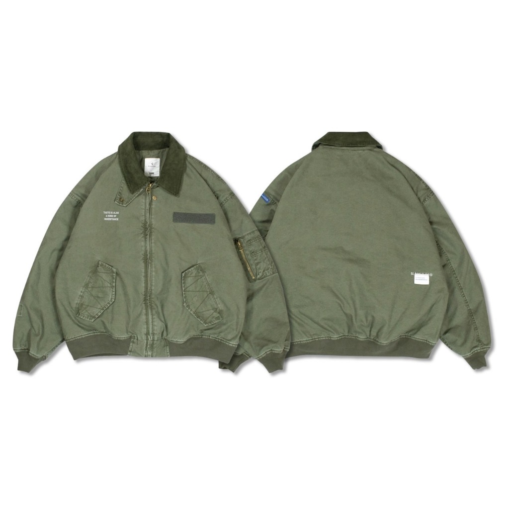【P.COAST LAB】BLACK FLAG 23AW MA-1 Jacket (軍綠款) | 蝦皮購物