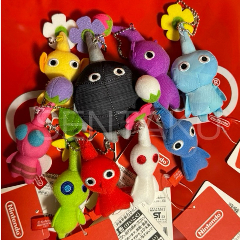 ♕泉沢♕ 現貨🚚 日本 任天堂 Nintendo 正版 皮克敏 Pikmin 皮可敏 吊飾 玩偶 掛飾 掛件 公仔 （隔 | 蝦皮購物