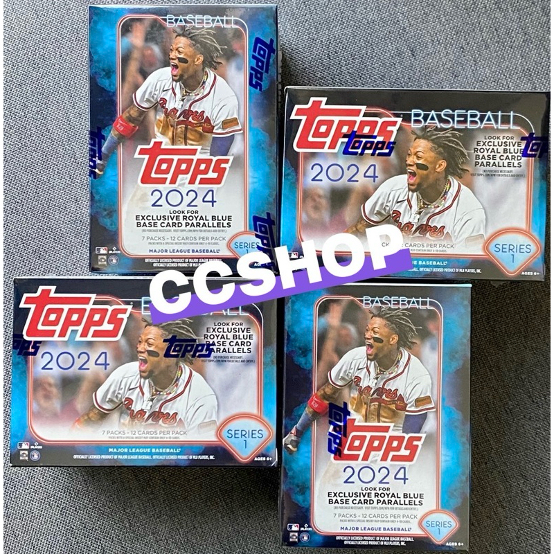 CCSHOP】2024 Topps Series 1 Baseball Blaster MLB棒球卡盒一盒拆大谷