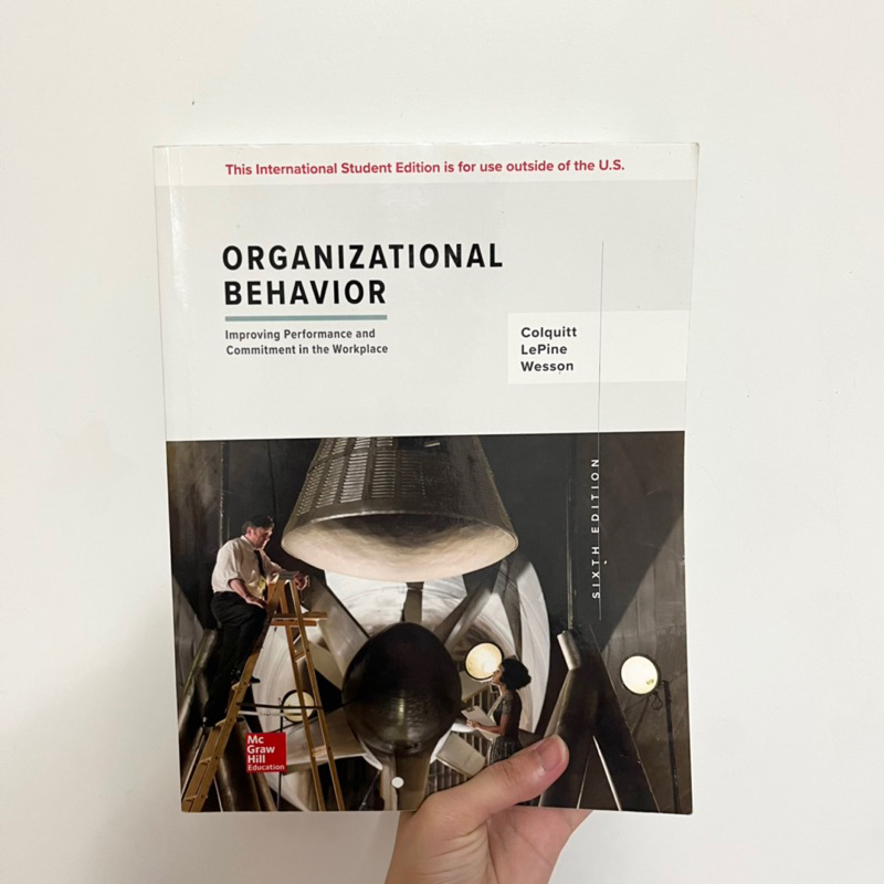 ORGANIZATIONAL BEHAVIOR 第6版 Colquitt LePine Wesson | 蝦皮購物