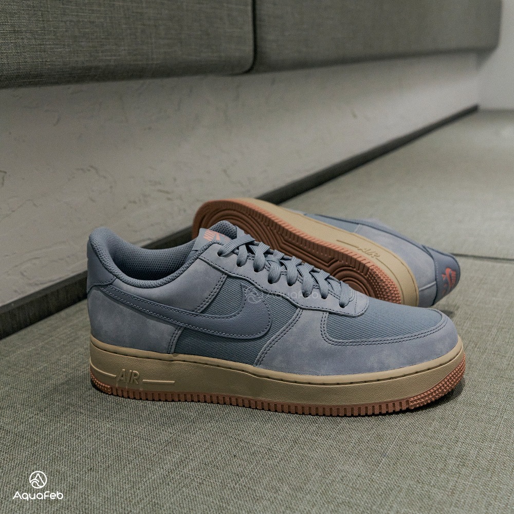 Nike Air Force 1 '07 Ashen Slate 男 灰藍 AF1 渲染 休閒鞋 FB8876-400 | 蝦皮購物