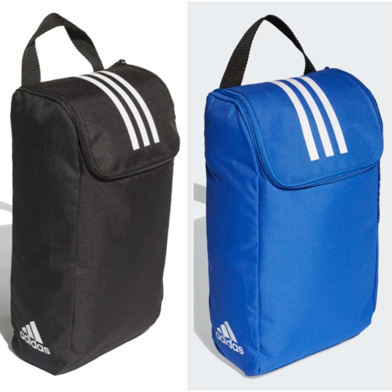 [ ADIDAS ] TIRO SHOE BAG 鞋袋 足球鞋袋 運動包裝 黑色 DQ1069 藍色 DU2010 蝦皮購物