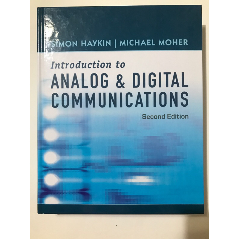Introduction to Analog and Digital Communications,第二版(通訊系統) | 蝦皮購物