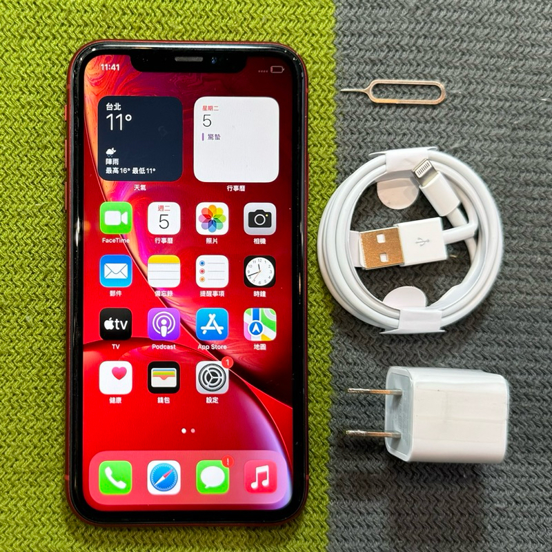 iPhoneXR 64G 紅 6.1吋 ixr iphone XR X R 64 台北 台中 舊機折抵 二手 螢幕刮傷 | 蝦皮購物