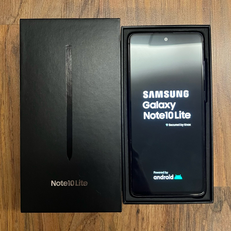 Samsung Note10 Lite 128gb Aura Black 黑） 蝦皮購物