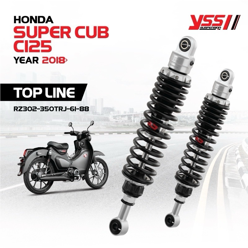 Honda CB 125 S 76-80 YSS shock absorbers RE302-310T-07_GOL – Motorcycle Shocks