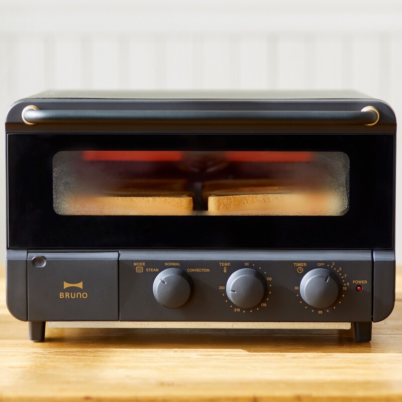 【BRUNO】蒸氣烘焙烤箱（磨砂黑) - BOE067 全新 烤吐司機 烤麵包機