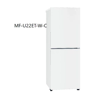✿聊聊最便宜✿全台配裝✿全新未拆MF-U22ET-W-C【三菱】216公升變頻雙門直立式冷凍櫃