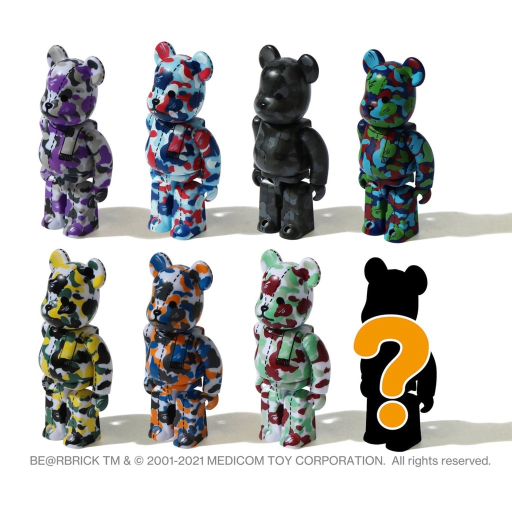 A BATHING APE✕28TH BE@RBRICK100％#2シークレット