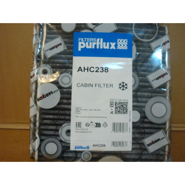 Filtre Habitacle Purflux AH306 - Filtration Particules Et Odeurs, Pour Air Intérieur Propre - 5