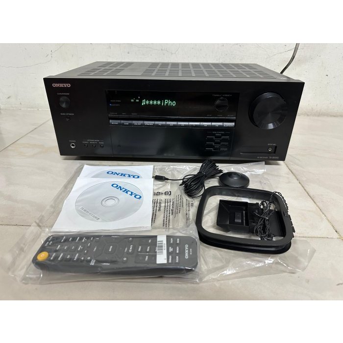 升級退下 ONKYO TX SR 393 藍芽/收音/環繞/劇院擴大機 4K THX HDMI 5.2擴大機 全配備 蝦皮購物
