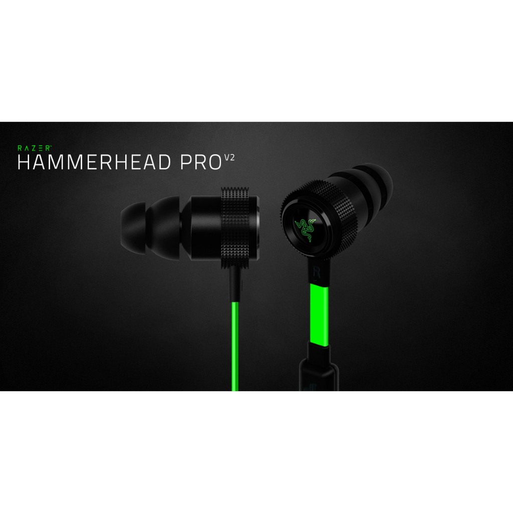 Razer 雷蛇 戰錘狂鯊 專業版 Pro V2 V1 電競 有線 入耳式 耳機 Razer hammerhead V2 | 蝦皮購物