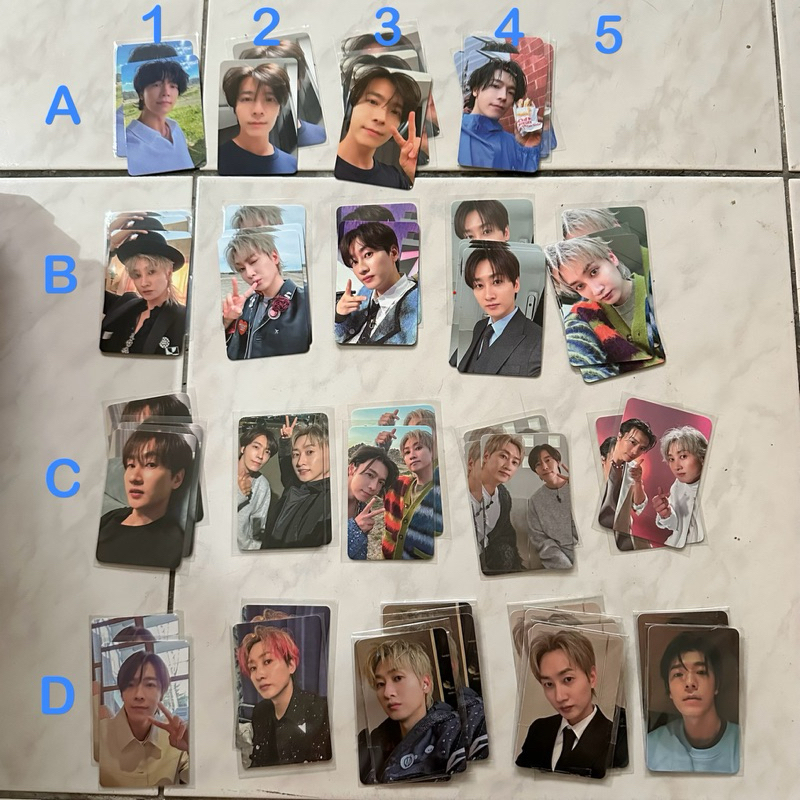 SUPER JUNIOR D&E 606 中華 マカオ 特典 4枚コンプセット ktown4u.com