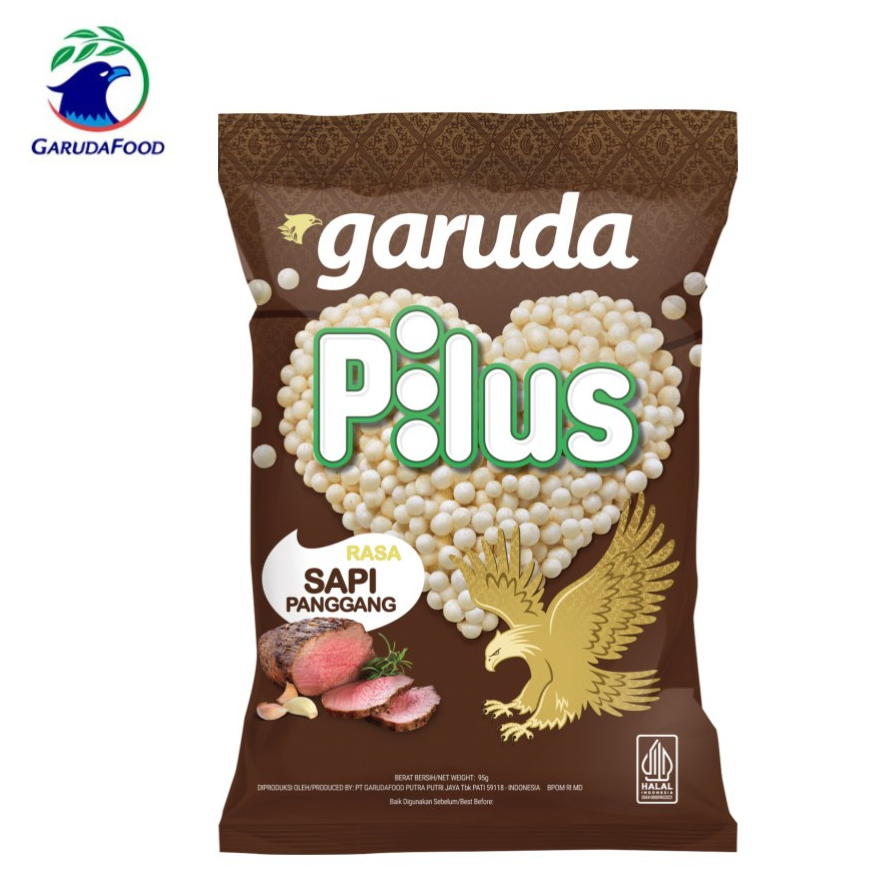 【Eileen小舖】印尼 Garuda Snack Pilus Sapi Panggang 90G | 蝦皮購物