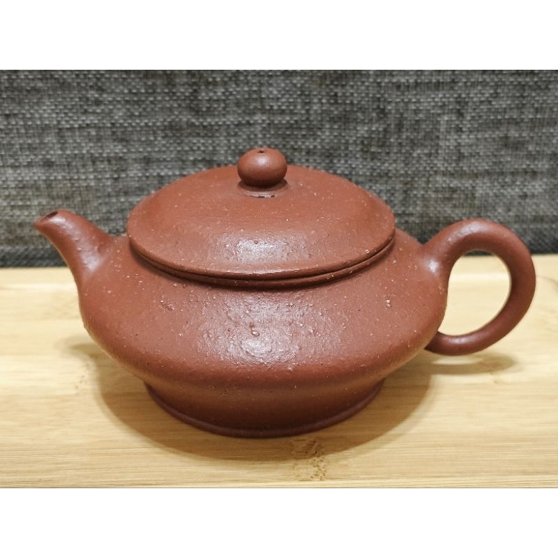 昌記銘 笑わ 釣魚台礼品印章壺 昌記朱泥壺 茶道具 紫砂壺 中国美術