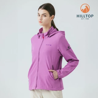 【Hilltop山頂鳥】瑞士SCHOELLER三倍快乾抗UV環保彈性外套 女款 紫色｜PS02XFF8ECJ0