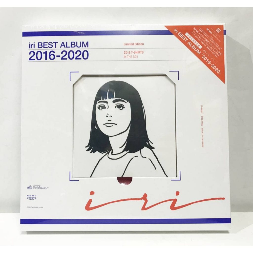 日版CD】iri《2016-2020》CD+T恤完全生産限定盤| 蝦皮購物