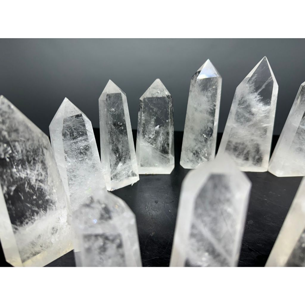 ⭐︎【高級】白水晶 置物 294g