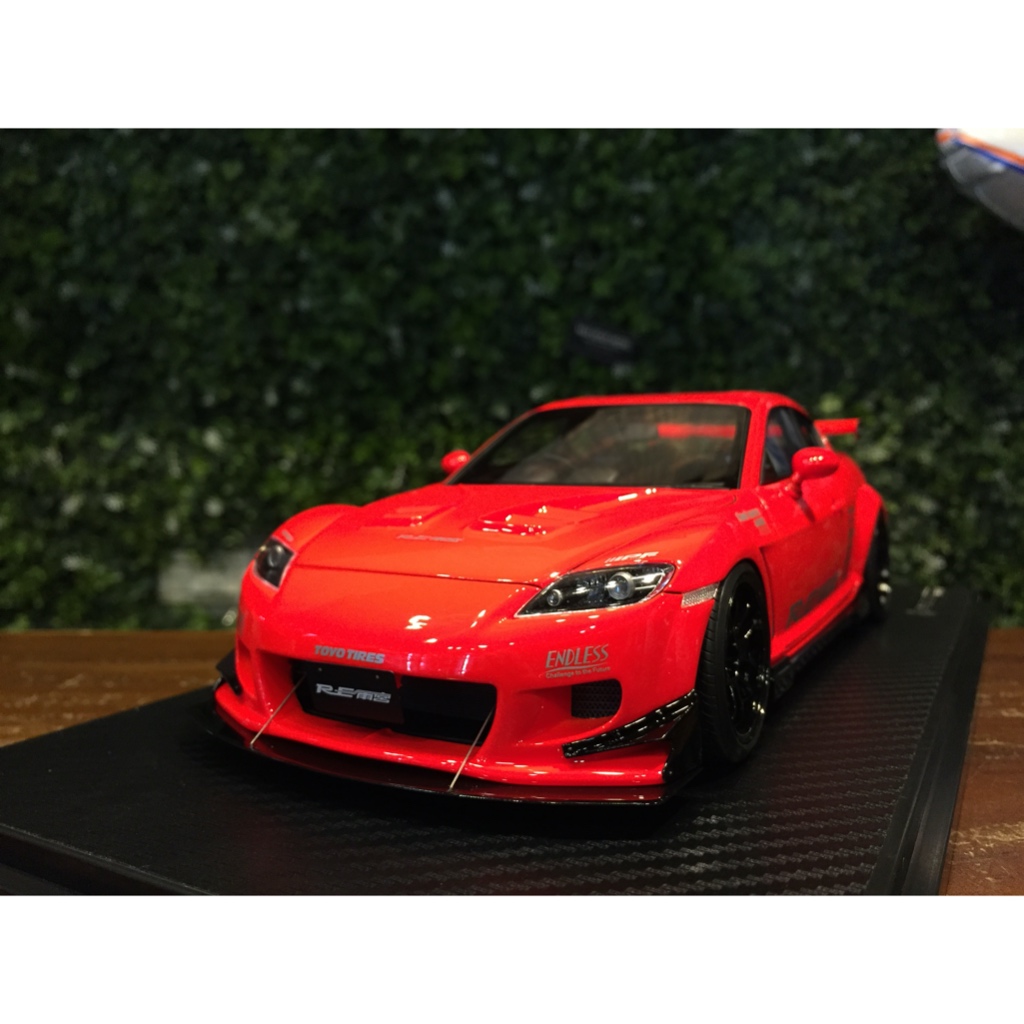 1/18 Ignition Mazda RX-8 (SE3P) RE Amemiya IG3176【MGM】 | 蝦皮購物