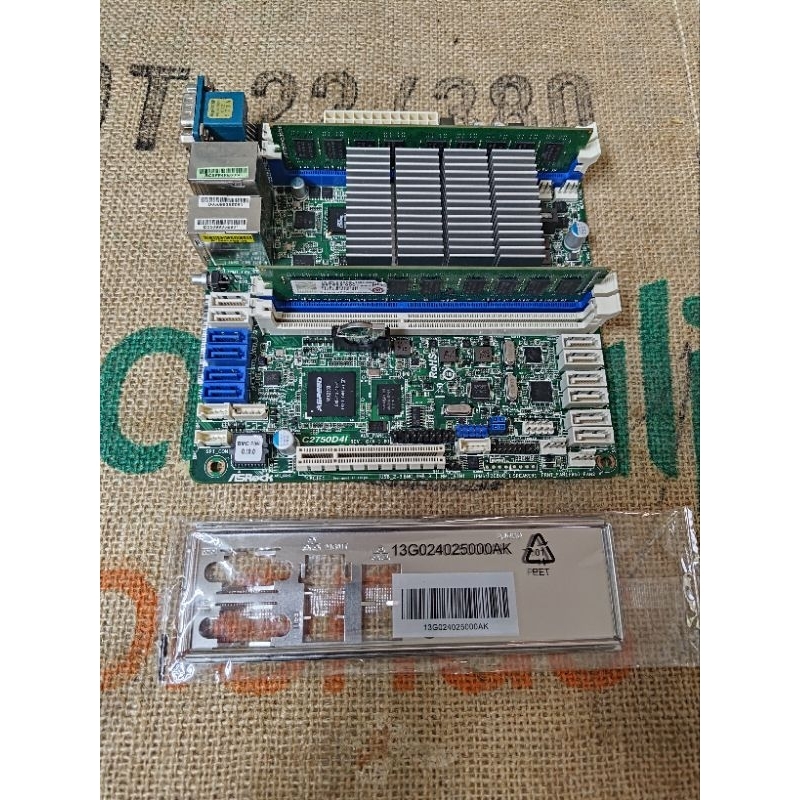 永擎 華擎 ASRock Rack C2750D4I 8C8T 20w NAS 服務器 伺服器 主機板 SATA×12個 | 蝦皮購物