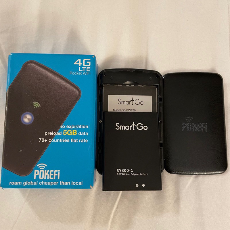 🔥現🔥全新電池Pokefi SmartGo全球上網二手wifi機即開即用免插卡