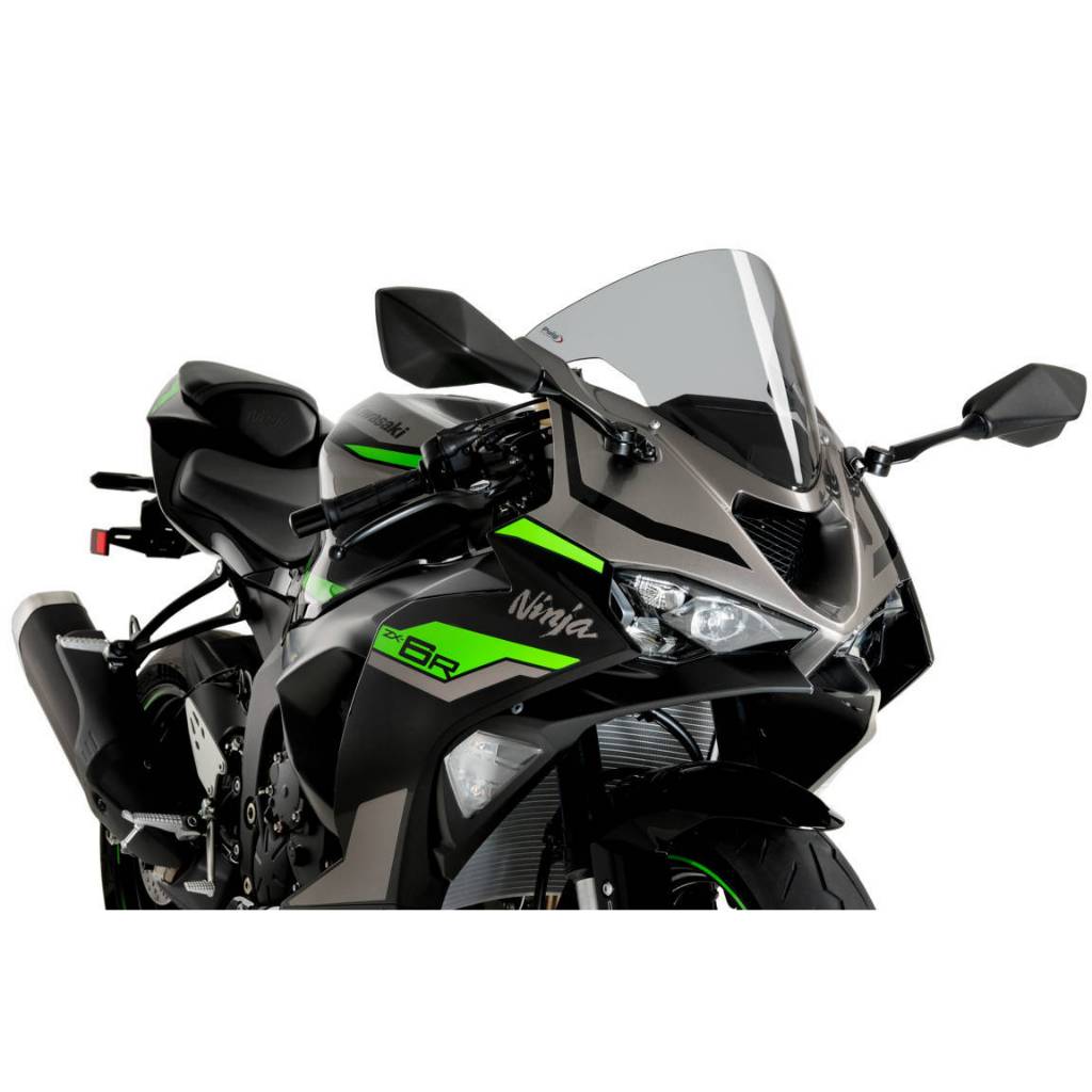 【泰格重車】PUIG KAWASAKI ZX6R ZX636 2024 RRacer 風鏡 擋風鏡 蝦皮購物