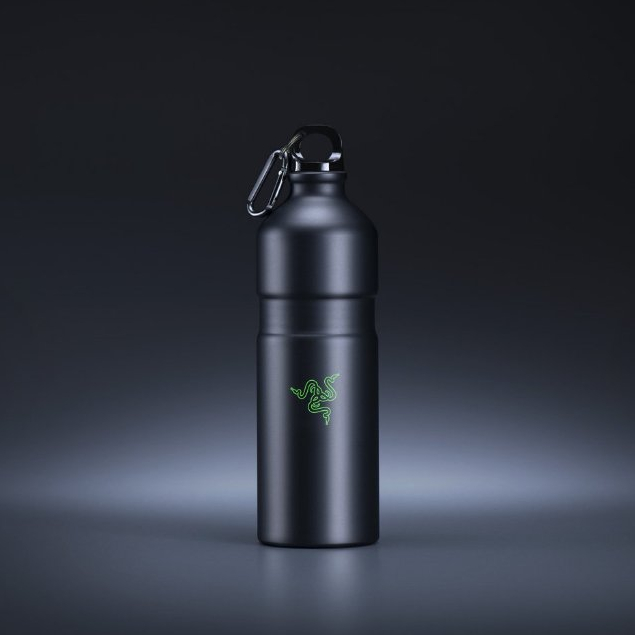 RAZER Hydrator 1337 非売品 🐍蛇粉專屬天地🐍 Razer Hydrator 鋁製水壺雷蛇水壺露營戶外騎行遠足鈦