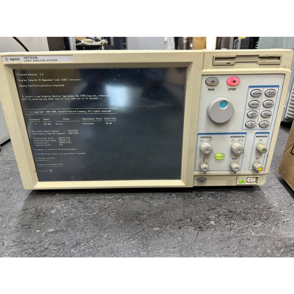 【幸福七號倉】零件機//Agilent 16702B邏輯分析儀 | 蝦皮購物