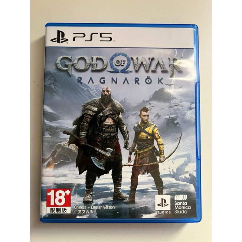 PS5 戰神 諸神黃昏 God of War Ragnarok 近全新二手中文版 | 蝦皮購物