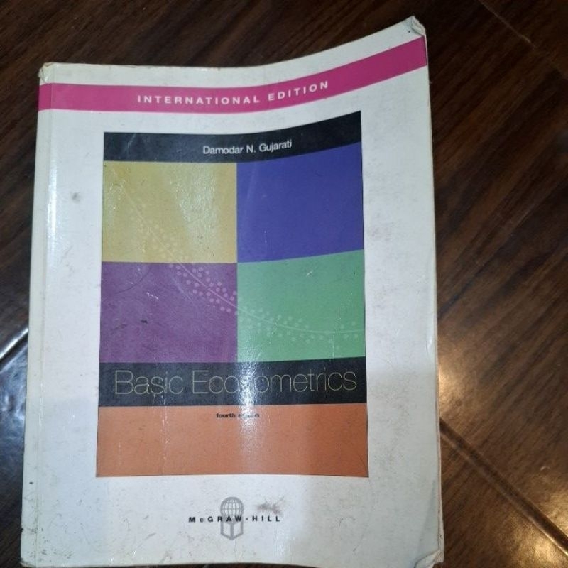 Basic Econometrics-Damodar N. Gujarati 4th Edition | 蝦皮購物