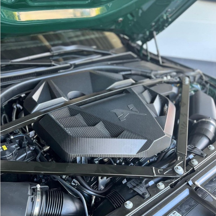 【EMR x Alpha-N】BMW G87 M2 升級 乾式碳纖維 引擎蓋 發動機 飾蓋 蓋板 碳纖維 卡夢 | 蝦皮購物