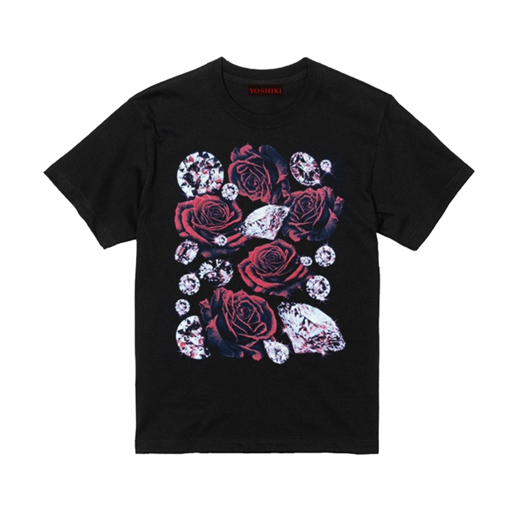 yoshikitty X JAPAN Tシャツ XL YOSHIKI T恤/ X JAPAN yoshikitty 三麗鷗sanrio T-SHIRT TEE 短