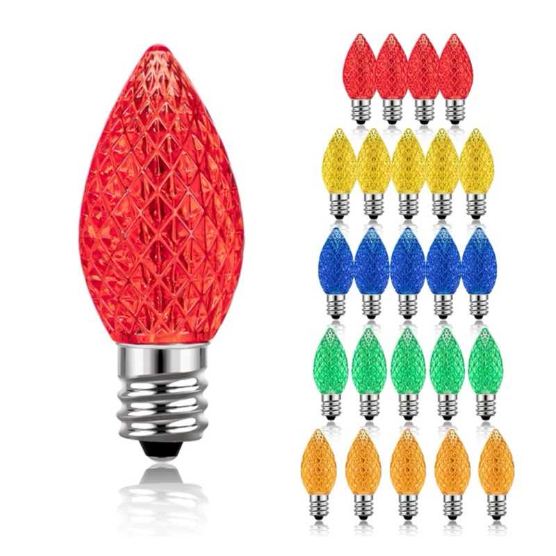 LED神桌燈泡E12燈頭LED水晶燈泡LED燈泡LED0.6W110V紅色燈泡、藍色燈泡、綠色燈泡LED小夜燈燈泡 | 蝦皮購物