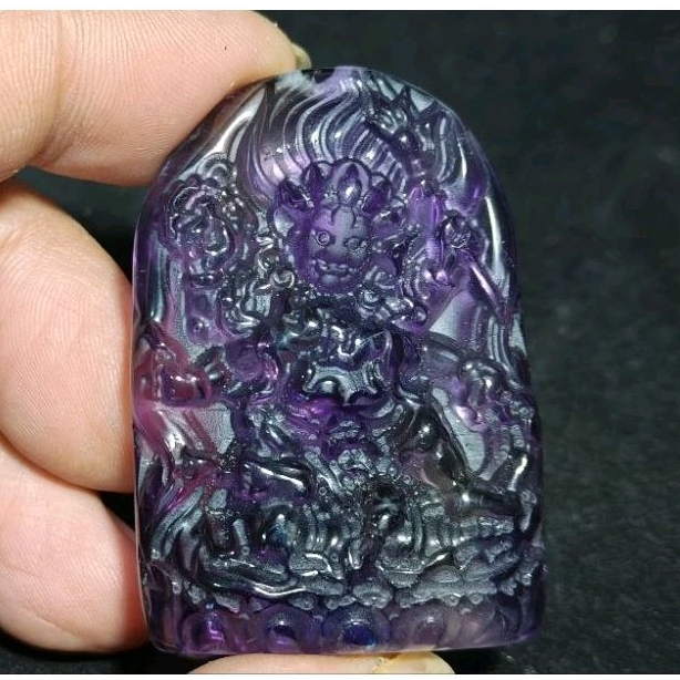 紫水晶☆台付 🔮紫水晶開口笑 Size: W7.8 D3 呢一顆真係令人一見傾心 💜 小巧精緻嘅