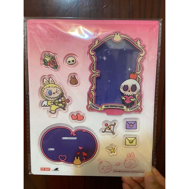 《現貨全新商品》泡泡瑪特週邊 Labubu tycoco 情人節限定 壓克力相框 組合 popmart 正版商品 | 蝦皮購物