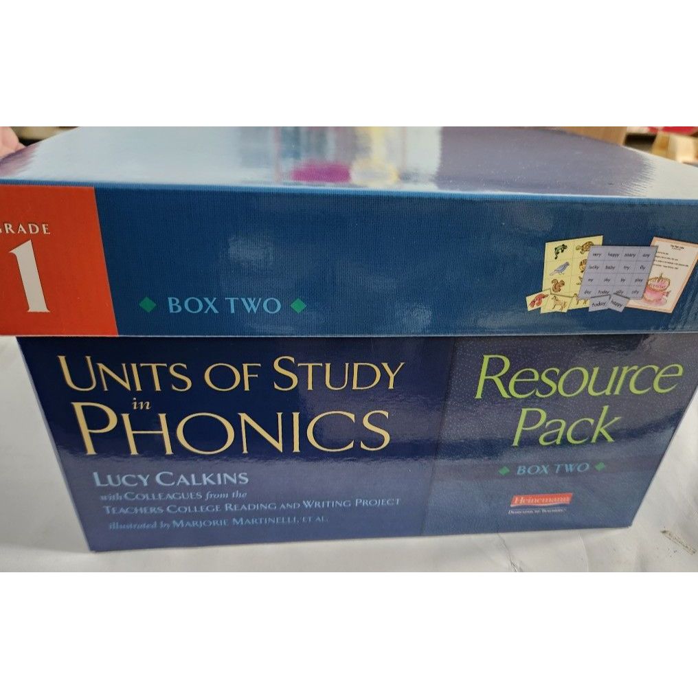Units of Study in Phonics, Grade 1, Resource Pack BOX TWO | 蝦皮購物