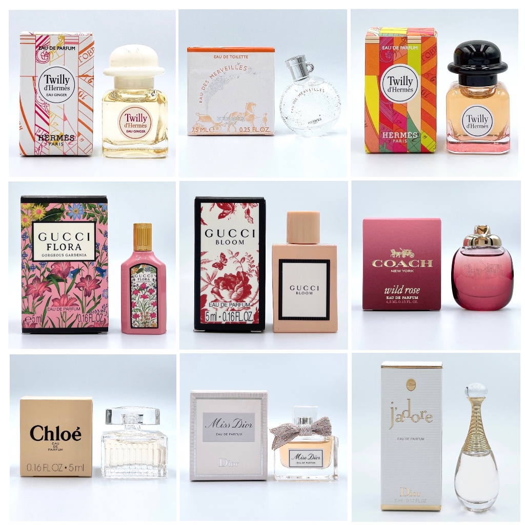 原廠正貨！精品女性淡香水／淡香精小香COACH、CHLOE、DIOR、HERMES