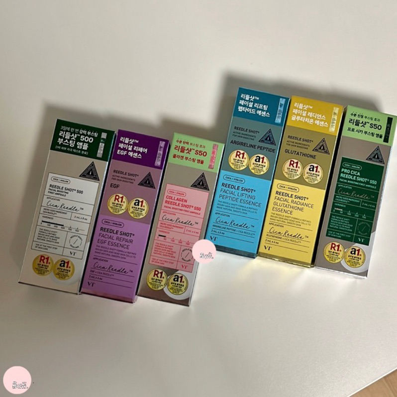 VT 微晶精華 100/300/500積雪草 VT 老虎微晶精華 VT 微晶精華 積雪草 韓國海綿微針 藻針 | 蝦皮購物