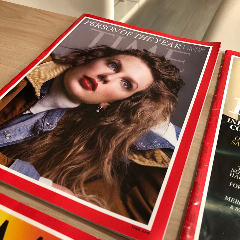 taylor swift 泰勒絲 TIME時代雜誌封面人物 2023 | 蝦皮購物