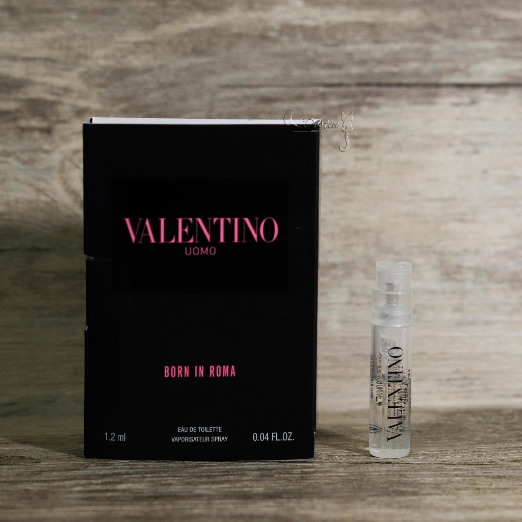Valentino 范倫鐵諾UOMO 訂製羅馬Born In Roma 男性淡香水1.2mL 試管