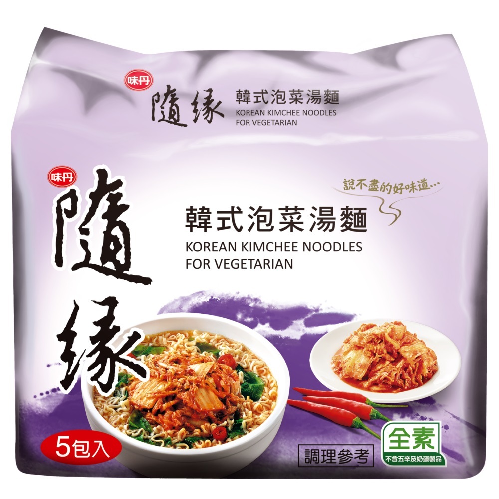 【味丹】隨緣韓式泡菜湯麵6袋/箱 | 蝦皮購物