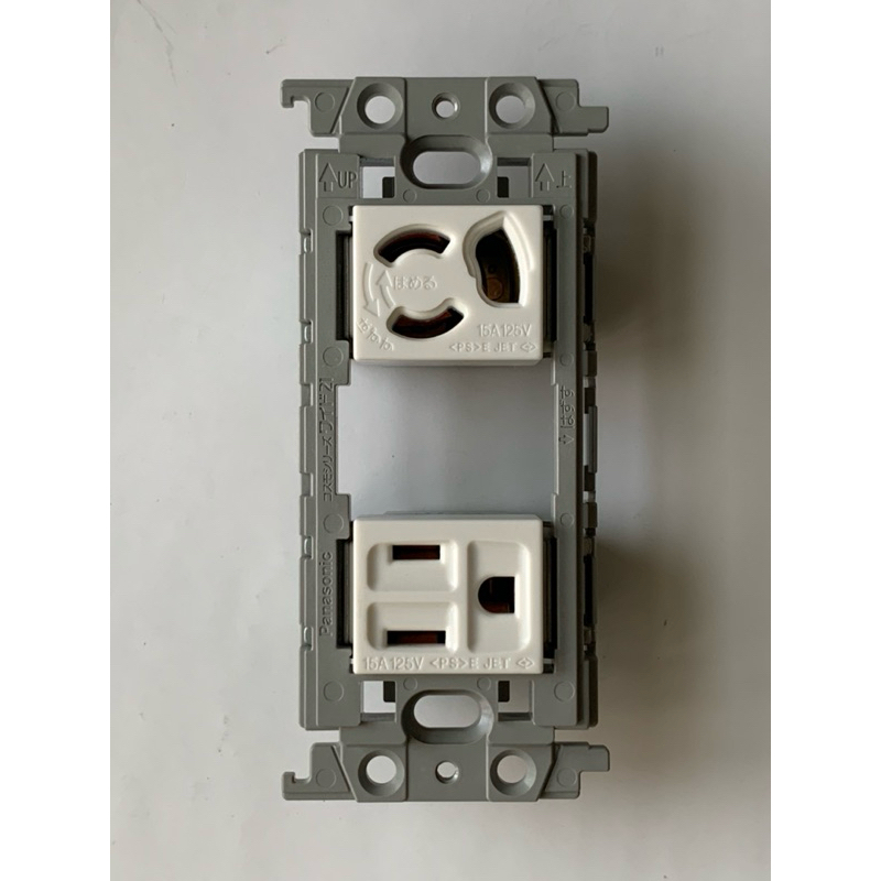 日本製 Panasonic 接地插座 WN1161+WN1101+WTF3710K | 蝦皮購物