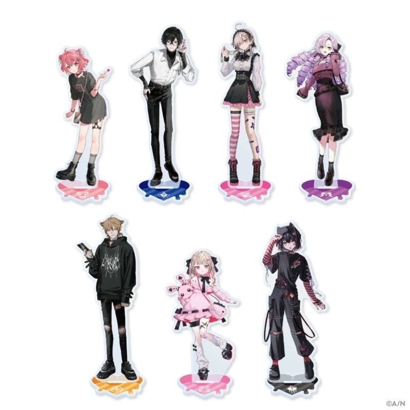 已結單】彩虹社FANCY TOXIC 伏見ガク四季凪アキラましろ爻魔界ノ