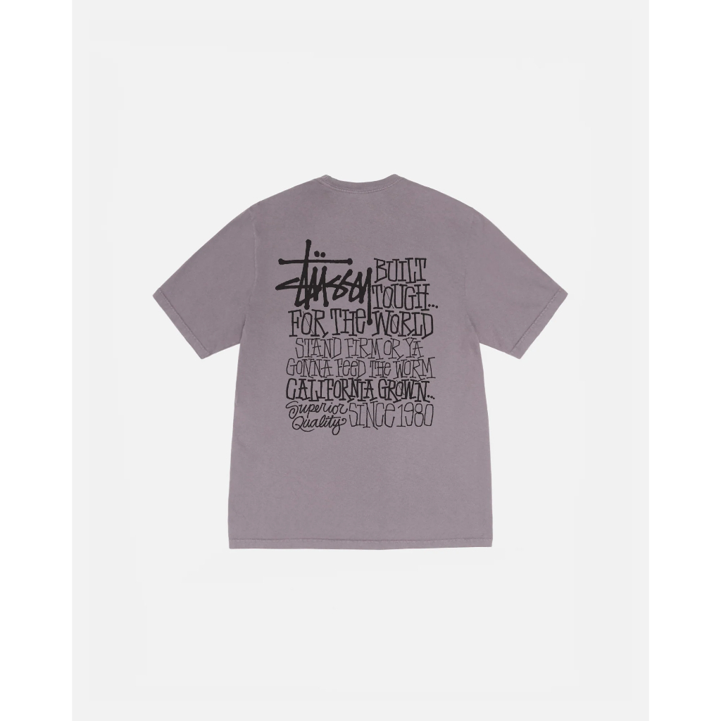 AirRoom 正品 2024SS STUSSY CALIFORNIA GROWN TEE 加州 LOGO 字體 短T | 蝦皮購物
