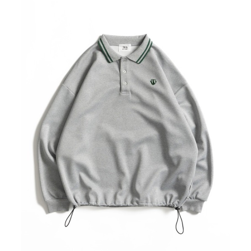 WETTEMPT MOSS STITCH LONG POLO SHIRT | 蝦皮購物