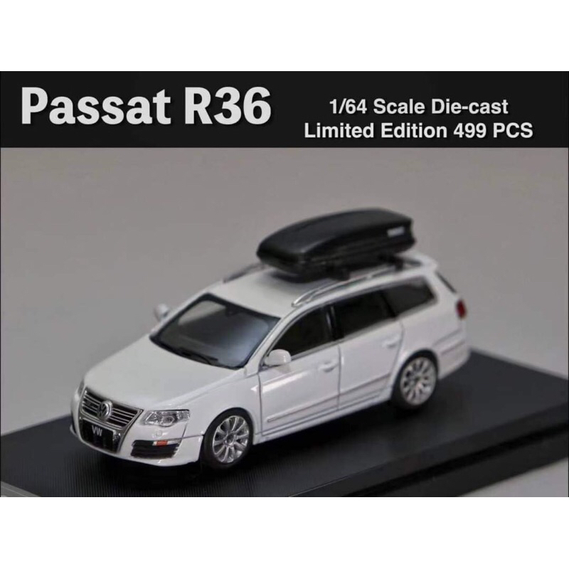 【現貨】Passat 1/64 福斯 R36 旅行車 行李箱 5門 合金 模型車 | 蝦皮購物