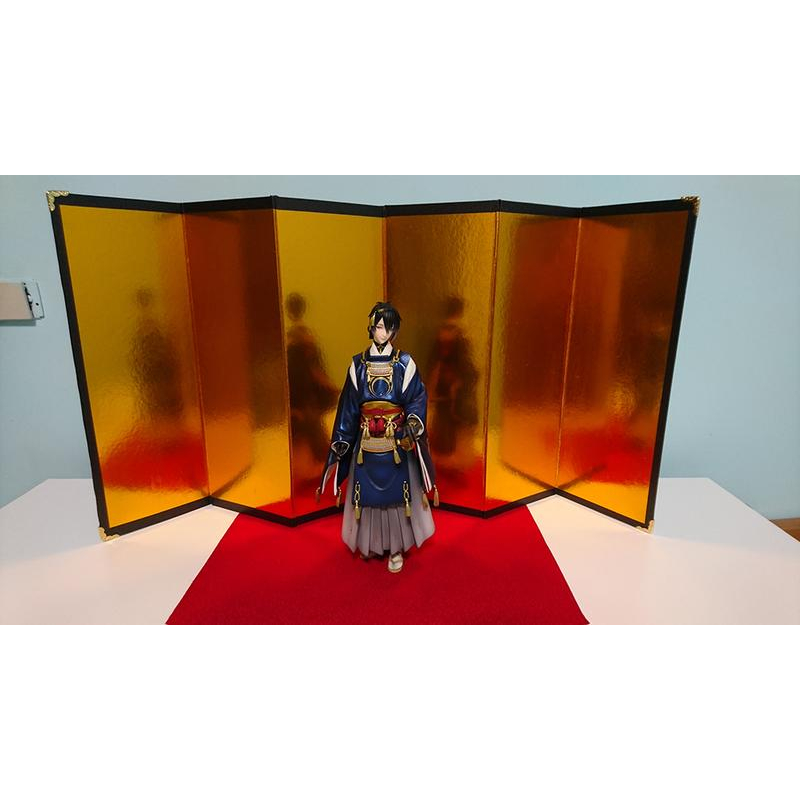 【訂製】日本 日式 日系 和式 和系 和風 擺飾 金屏風 模型造景 手工製作 diy 1/8 pvc 刀劍亂舞 武士 | 蝦皮購物